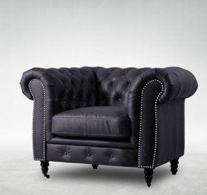 Gentleman Sofa Loveseat, Armchair, 3 Seater - Imperial 